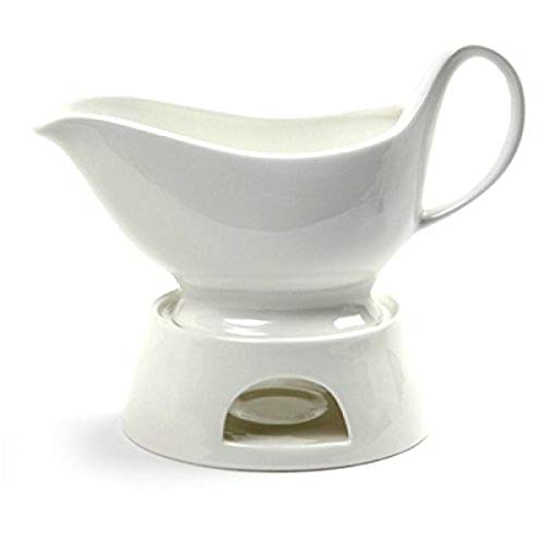 Algopix Similar Product 16 - Norpro Porcelain Gravy Sauce Boat with