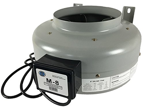 Algopix Similar Product 7 - M-8 In-Line Duct Booster 8" Metal
