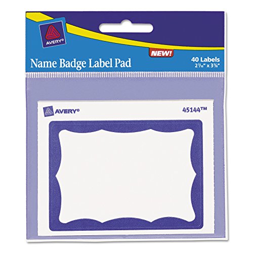 Algopix Similar Product 2 - Avery Border Name Badge Label Pad