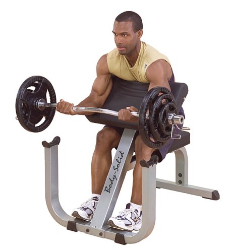 Algopix Similar Product 16 - Body-Solid Preacher Curl