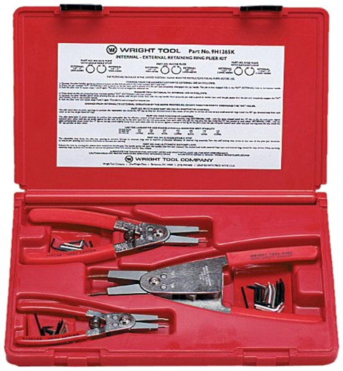 Algopix Similar Product 18 - Wright Tool 9H1265K Snap Ring Plier
