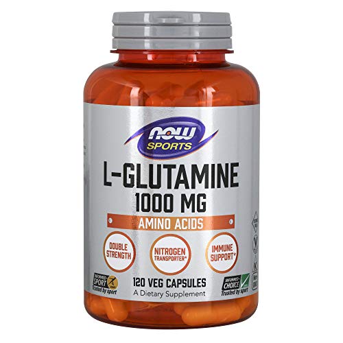 Algopix Similar Product 15 - NOW Foods LGlutamine 1000 Milligram