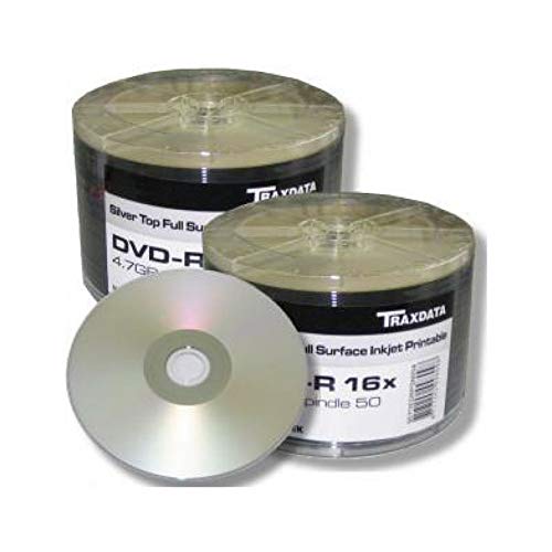 Algopix Similar Product 9 - Traxdata DVD-R Printable 16 x