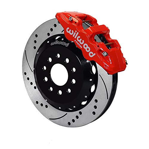 Algopix Similar Product 4 - AERO6 Front Hat Kit,14.00, Drilled, Red