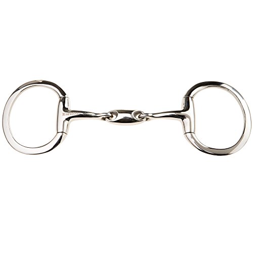 Algopix Similar Product 16 - Jp Korsteel Oval Link Eggbutt Snaffle 