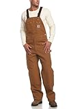 Algopix Similar Product 3 - Carhartt Mens Duck Bib Overall Unlined