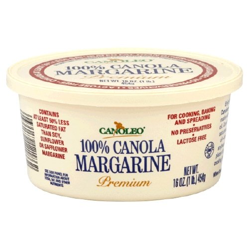 Algopix Similar Product 9 - Canoleo, 100% Canola Oil Margarine, 1 lb