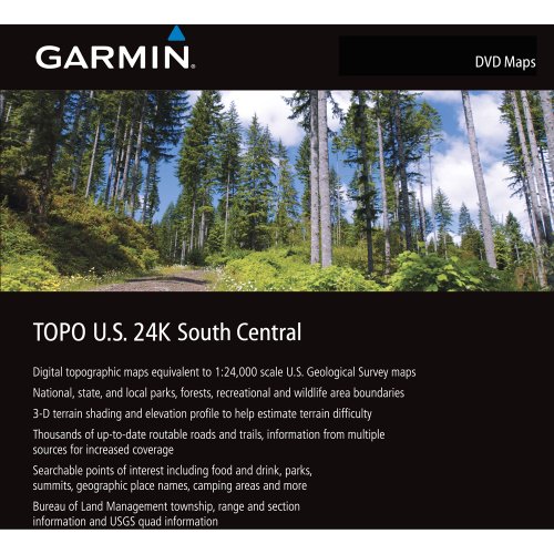 Algopix Similar Product 14 - Garmin TOPO South Central US Map DVD