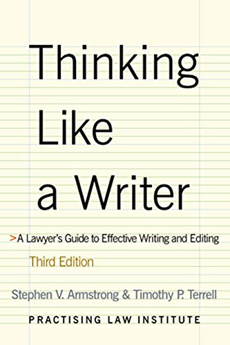 Algopix Similar Product 11 - Thinking Like a Writer A Lawyers
