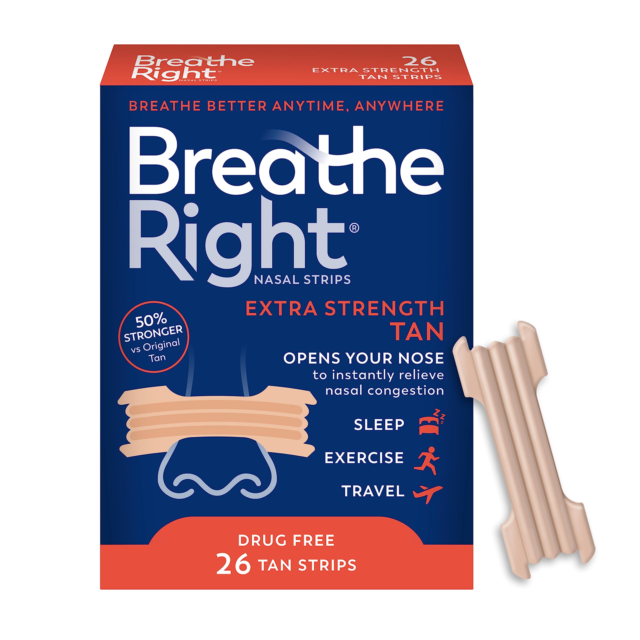 Algopix Similar Product 8 - Breathe Right Nasal Strips Extra