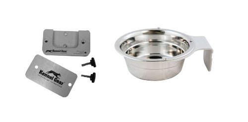 Algopix Similar Product 6 - Kennel-Gear 1-Quart Dog or Cat Bowl