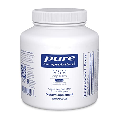 Algopix Similar Product 9 - Pure Encapsulations MSM Capsules 