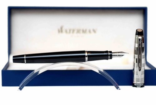 Algopix Similar Product 15 - Waterman Expert Deluxe Black Chrome