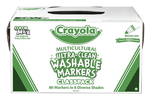 Algopix Similar Product 18 - Crayola Multicultural Marker Classpack