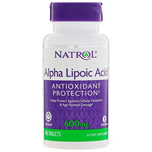 Algopix Similar Product 10 - Natrol Alpha Lipoic Acid 600 T/R 45 Tab2