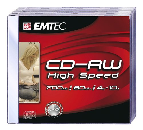 Algopix Similar Product 9 - EMTEC 700 MB 410x CDRW EKOR80510JC