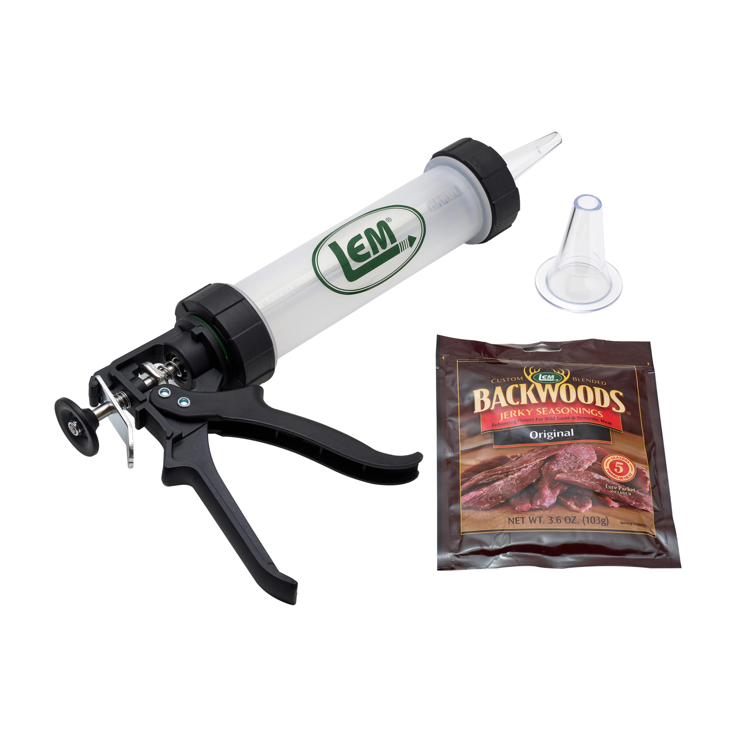 Algopix Similar Product 16 - LEM Products Jerky Gun with Nozzles