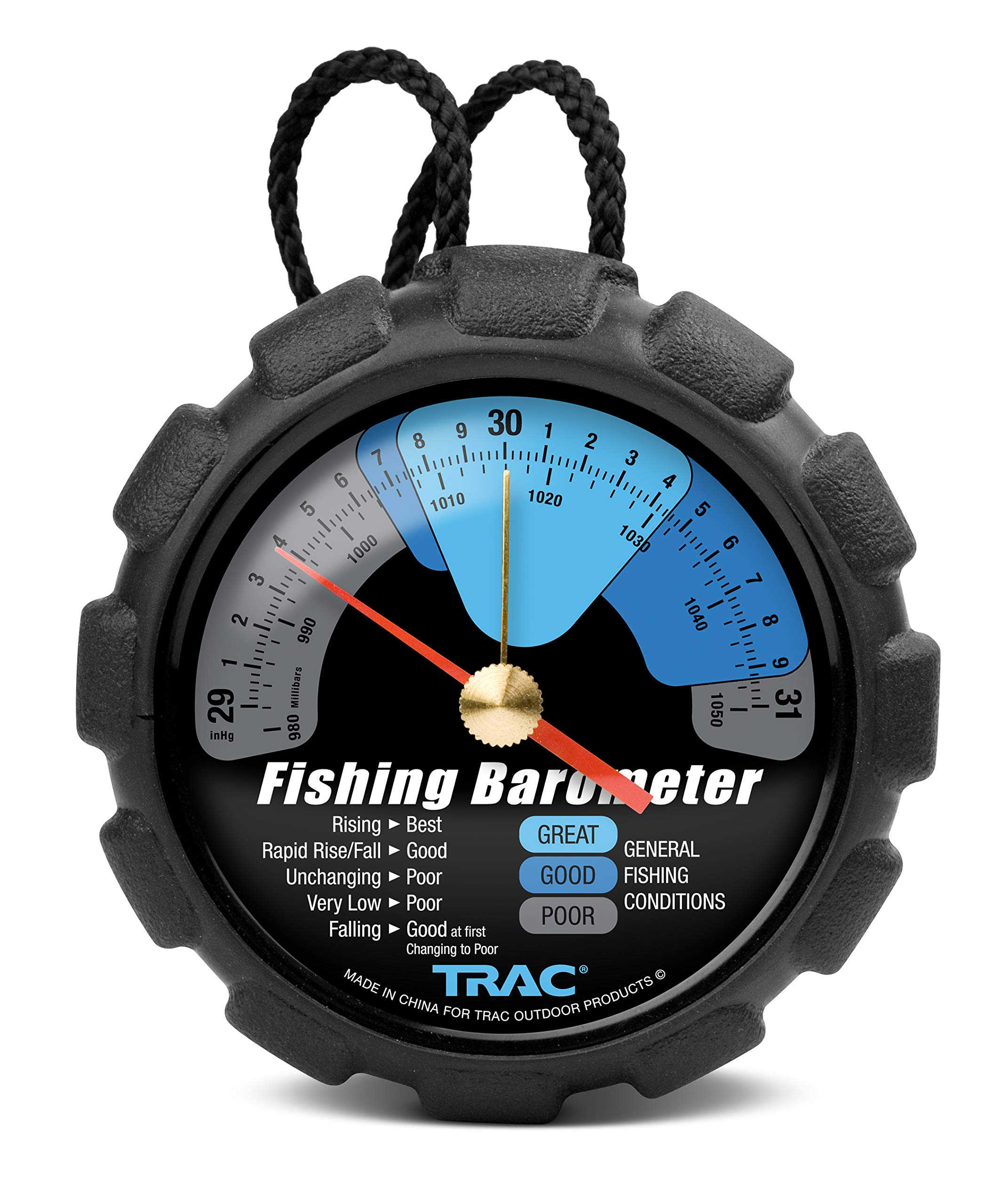 Algopix Similar Product 6 - Camco TRAC Outdoors Fishing Barometer 