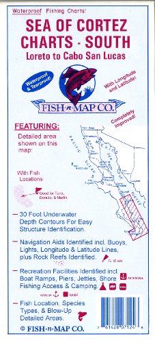 Algopix Similar Product 3 - Sea of Cortez Charts South Loreto to