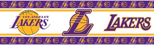 Algopix Similar Product 11 - NBA Los Angeles Lakers Wall Border