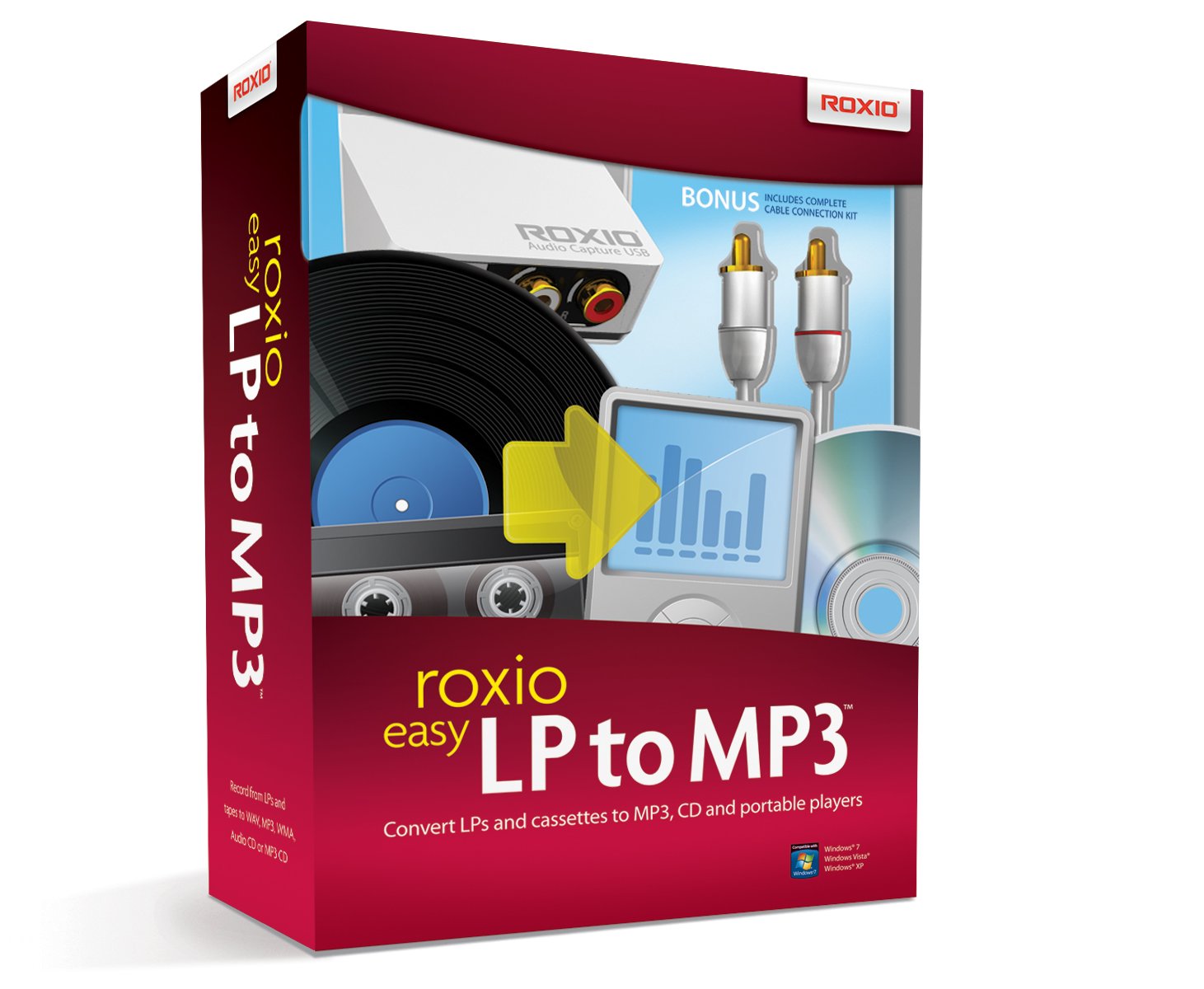 Algopix Similar Product 12 - Roxio Easy LP to MP3  LP and Cassette