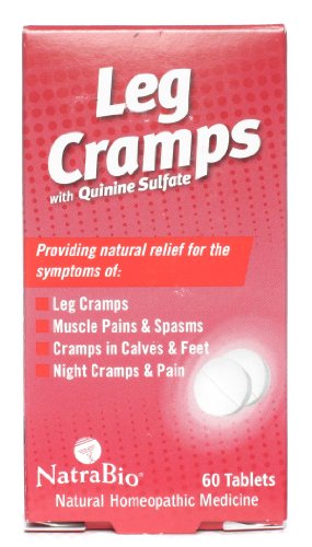 Algopix Similar Product 14 - Leg Cramps Natra-Bio 60 Tabs