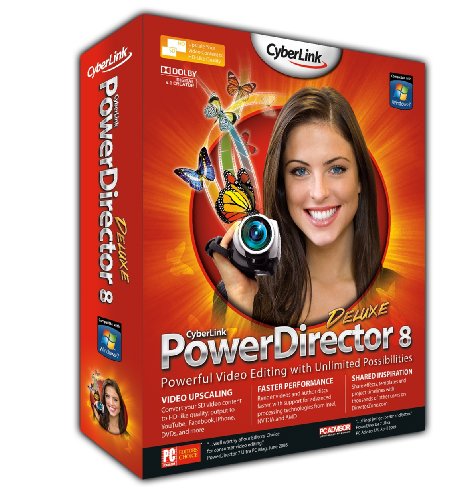 Algopix Similar Product 15 - PowerDirector 8 Deluxe