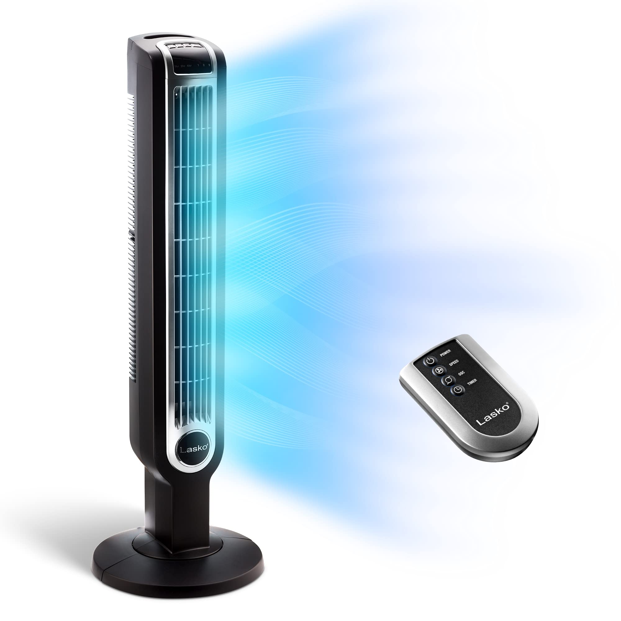 Algopix Similar Product 5 - Lasko Oscillating Tower Fan 3 Quiet