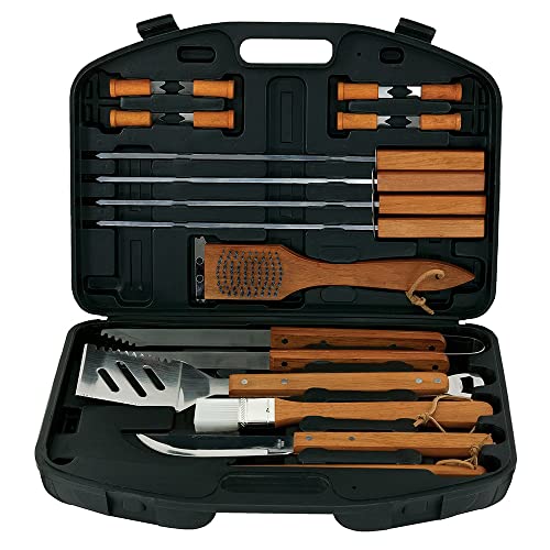 Algopix Similar Product 19 - Mr BarBQ 18Piece Deluxe Grill Tool
