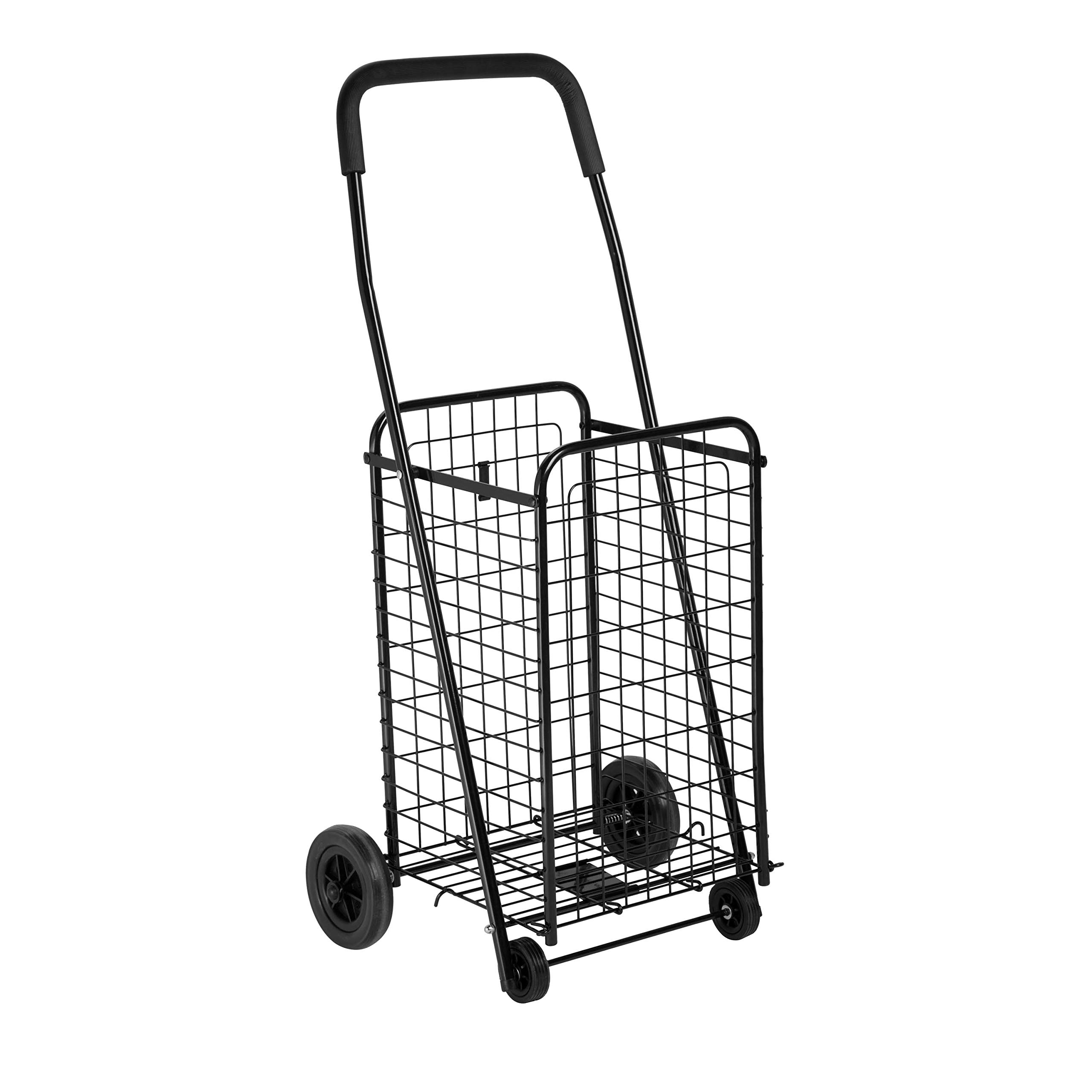 Algopix Similar Product 4 - HoneyCanDo Black Four Wheel Utility