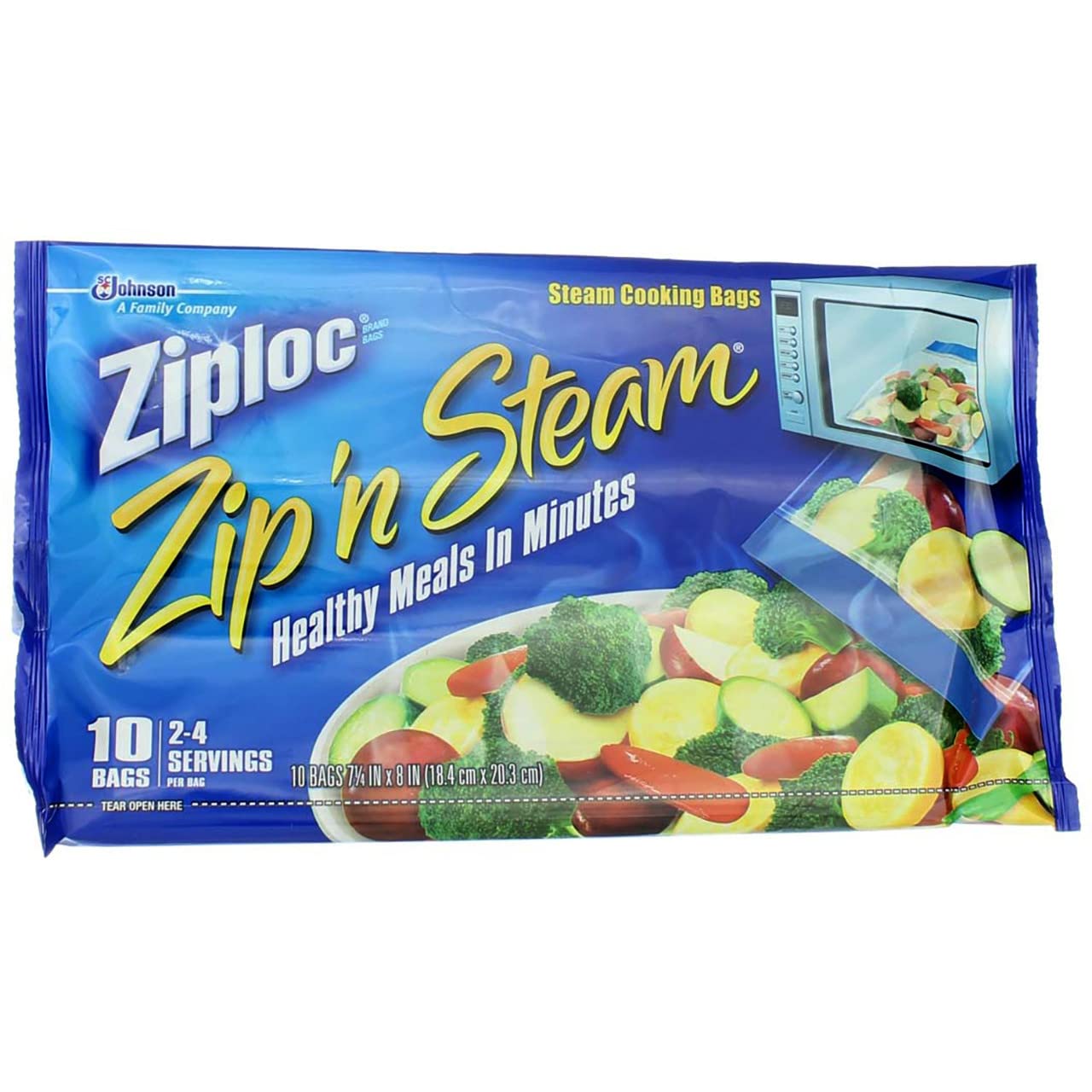Algopix Similar Product 10 - Ziploc Zip n Steam Microwave Cooking