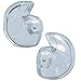 Algopix Similar Product 12 - Docs ProPlugs Pair Clear Vented 