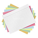 Algopix Similar Product 13 - Exacompta Bristol Plain Record Cards