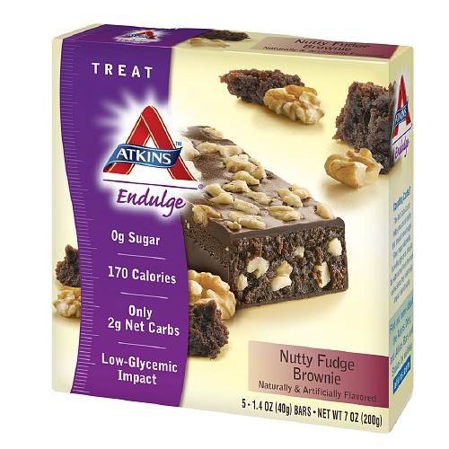 Algopix Similar Product 4 - Atkins Endulge Bar 5Pk Nut Fudge 514