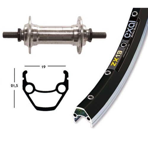 Algopix Similar Product 19 - BikeParts V Rad 28X175Alunabe Silber