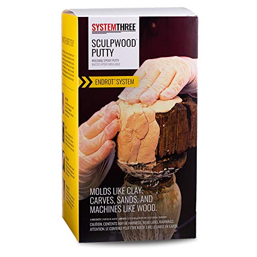 Algopix Similar Product 16 - System Three 1600K20 SculpWood Putty