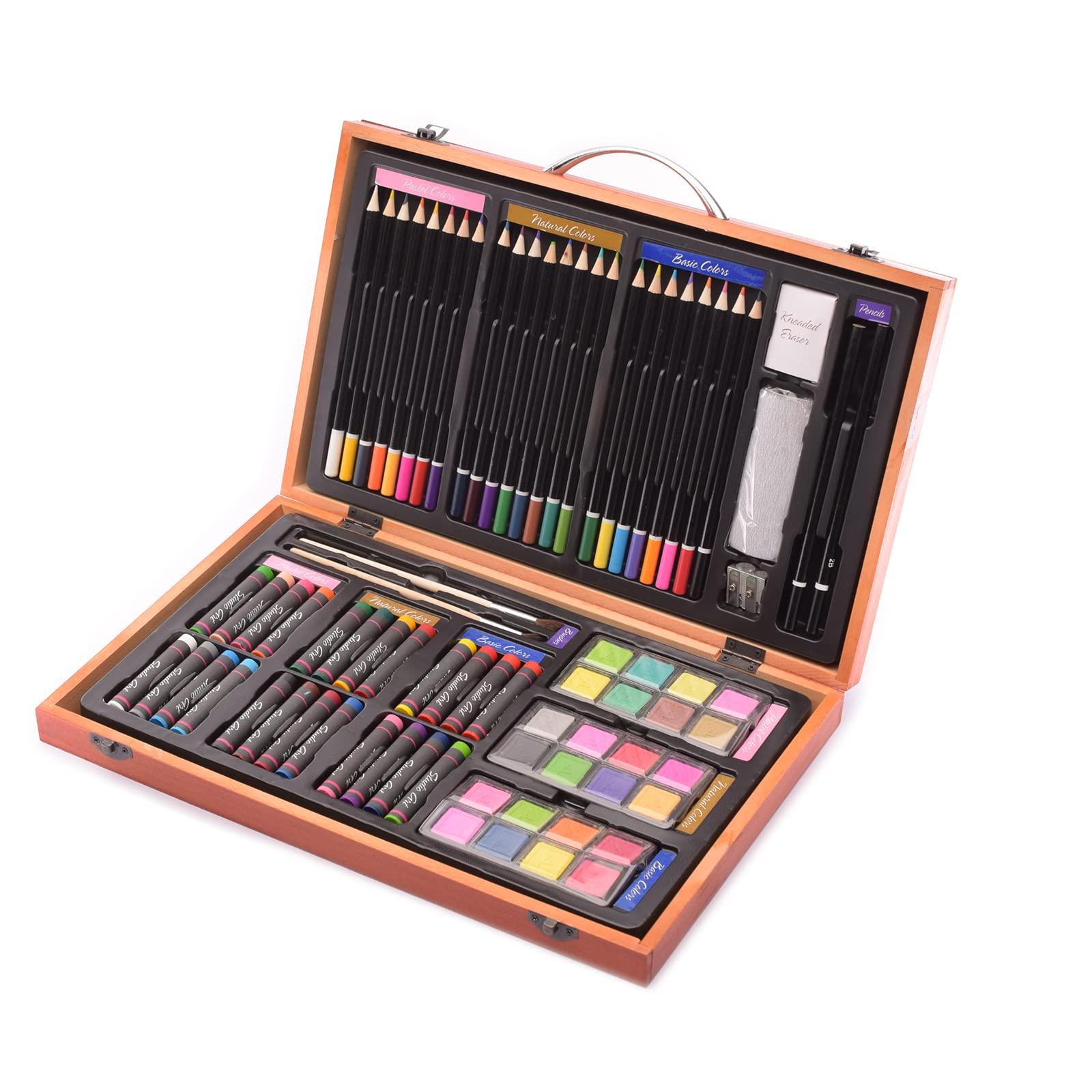 Algopix Similar Product 5 - Darice 80Piece Deluxe Art Set  Art