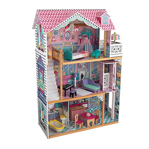 Algopix Similar Product 20 - KidKraft Annabelle Wooden Dollhouse