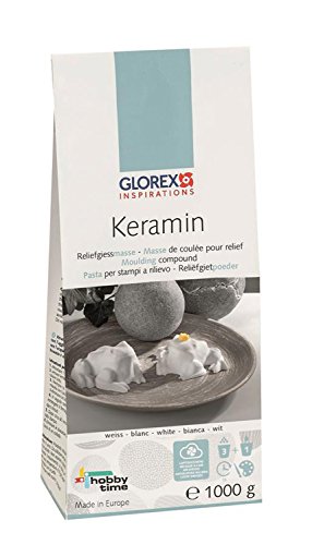 Algopix Similar Product 10 - Glorex 6 9500 80 Keramin Modelling Clay