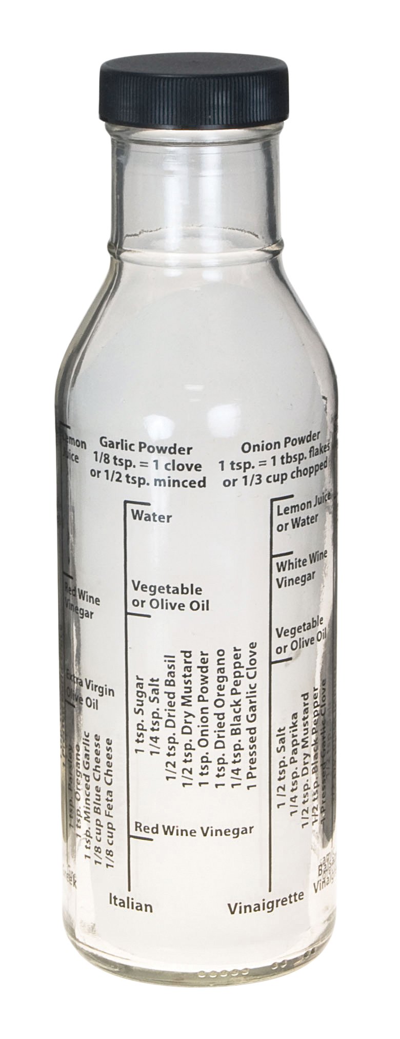 Algopix Similar Product 2 - Kolder Salad Dressing Bottle Glass