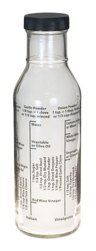 Algopix Similar Product 11 - Kolder Salad Dressing Bottle Glass