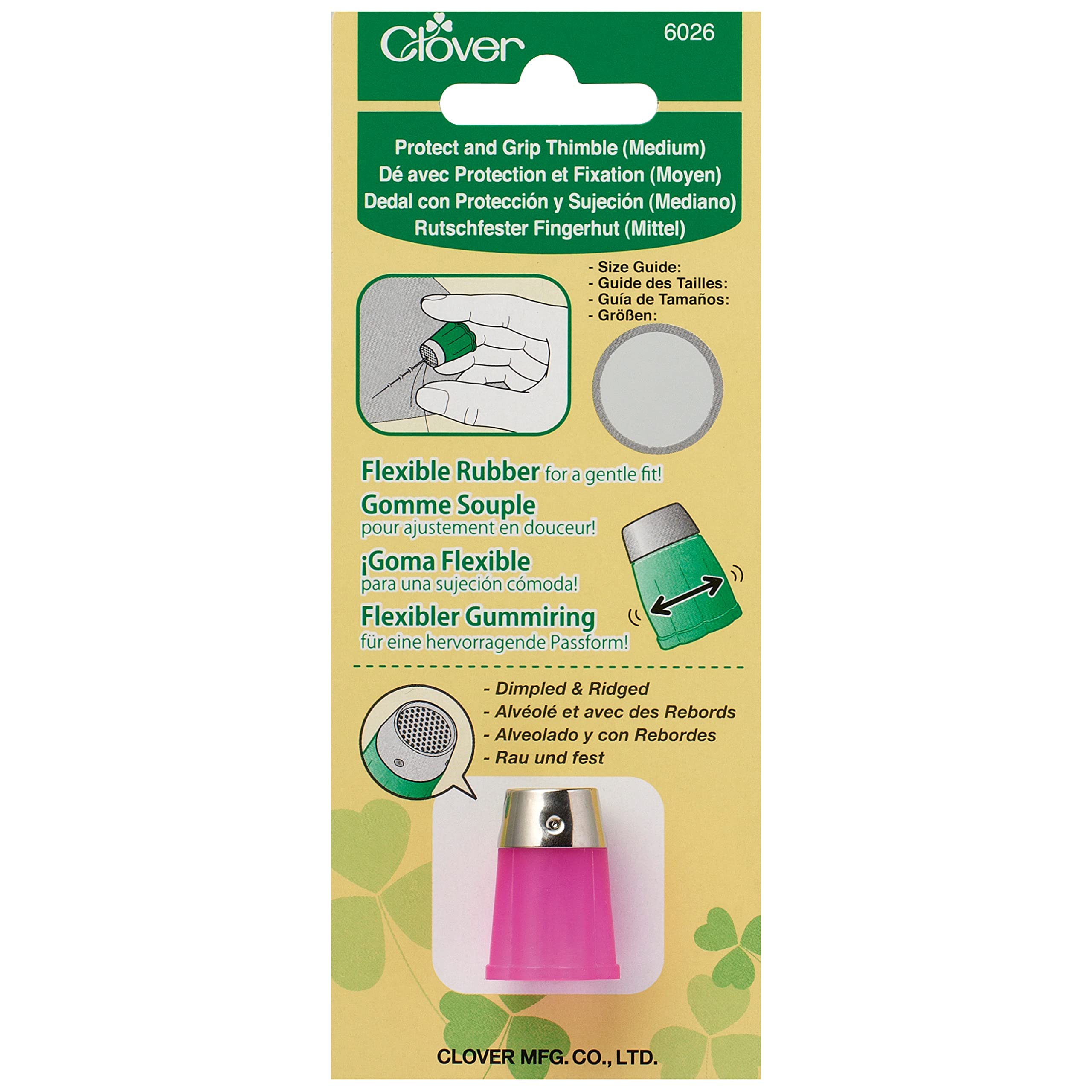 Algopix Similar Product 20 - Clover Protect and Grip Thimble (M)