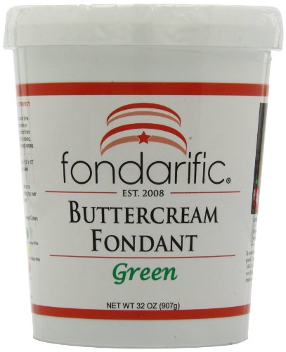 Algopix Similar Product 12 - Fondarific Buttercream Green Fondant
