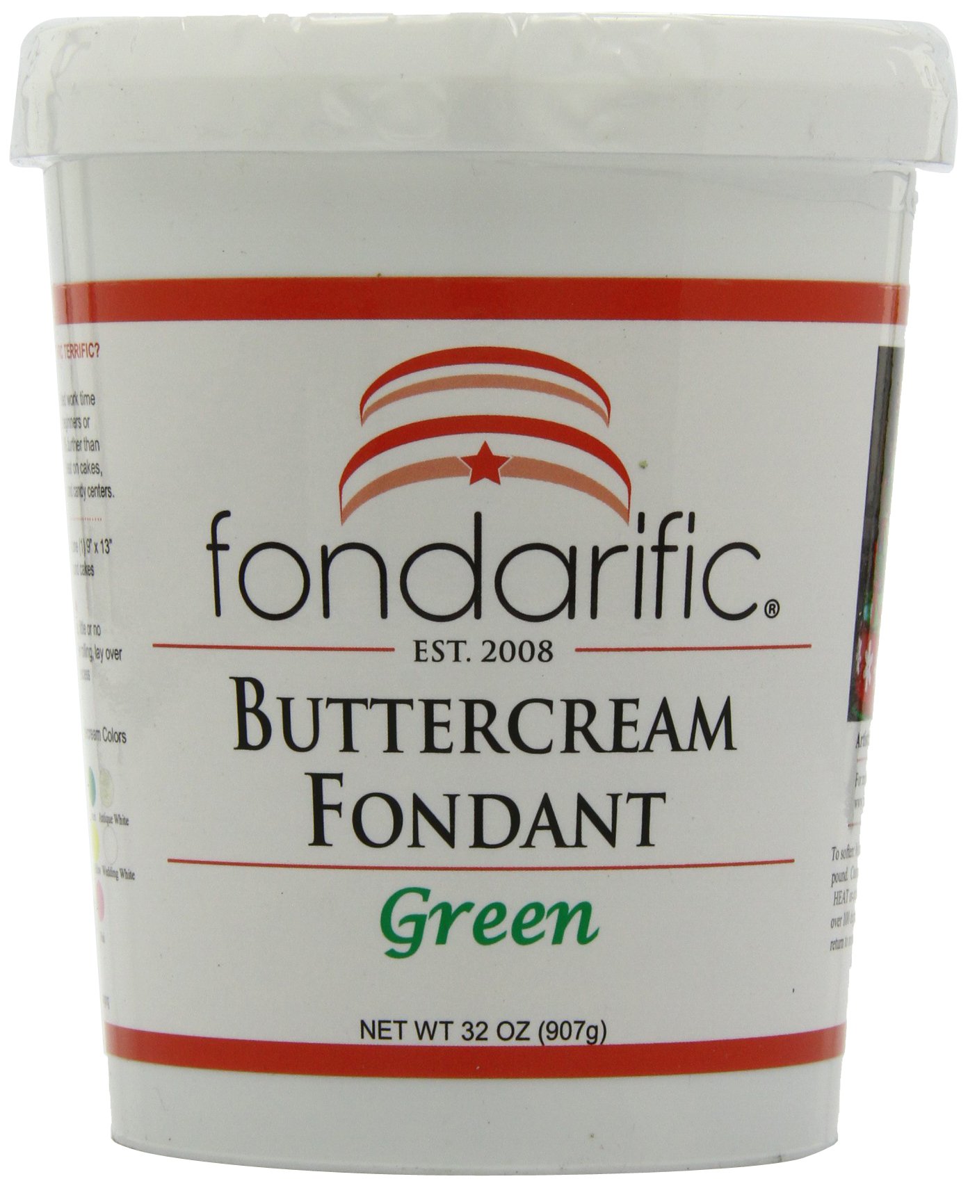 Algopix Similar Product 11 - Fondarific Buttercream Green Fondant
