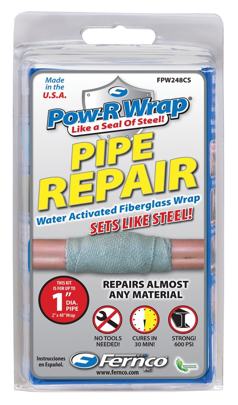 Algopix Similar Product 4 - Fernco FPW248CS 1 PowR Wrap Pipe