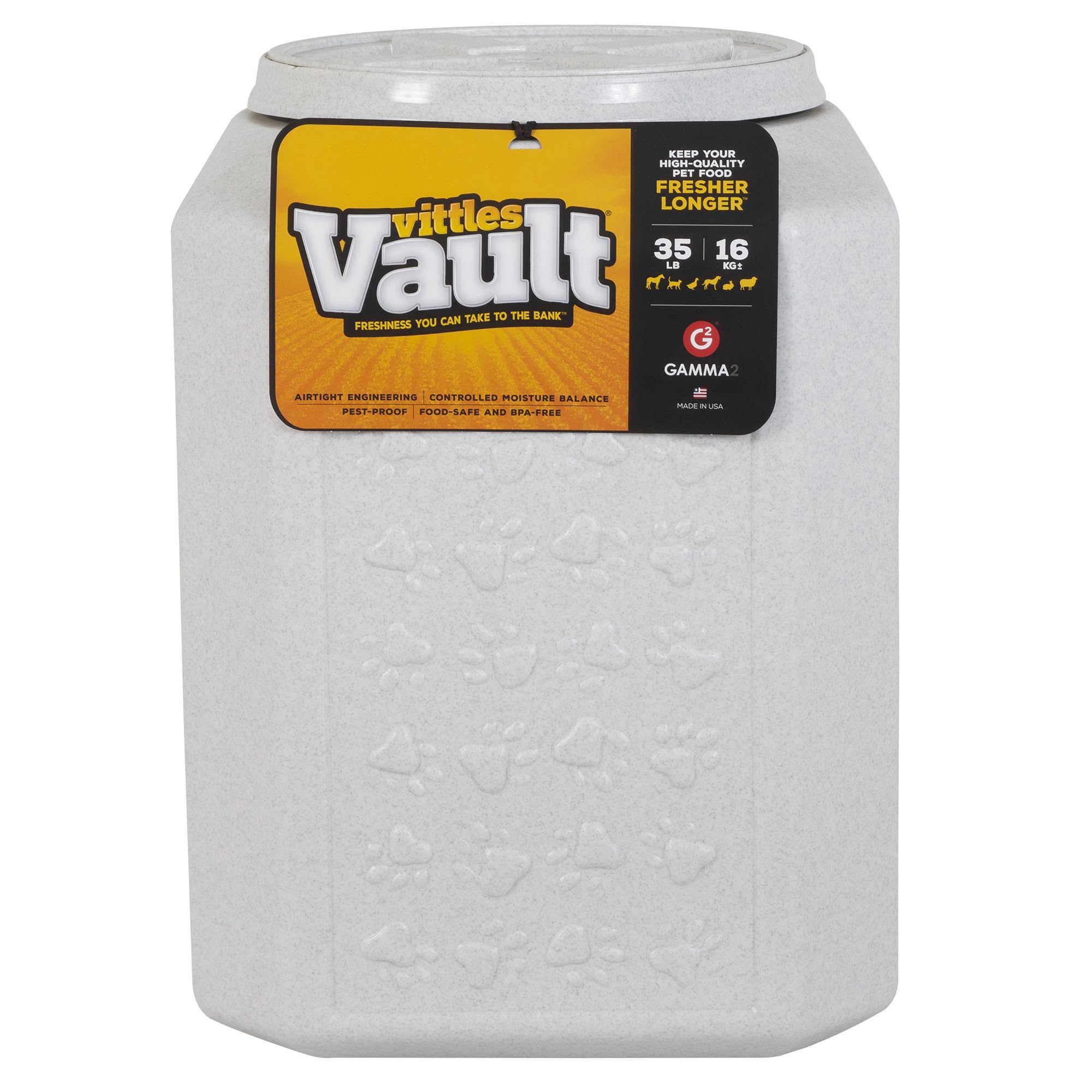 Algopix Similar Product 8 - Gamma2 Vittles Vault Airtight Dog Food