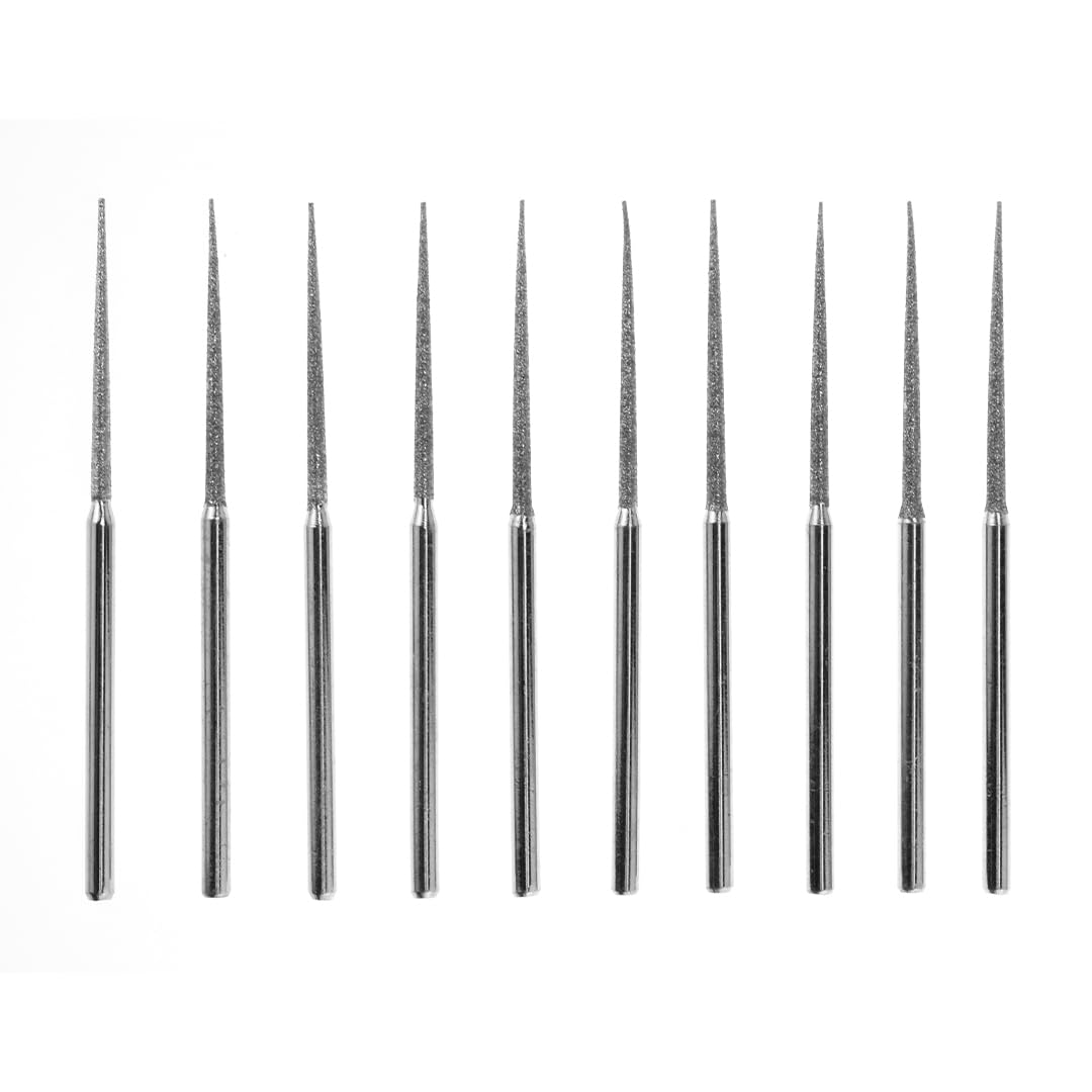 Algopix Similar Product 8 - SE 10Piece DiamondCoated Tapered Bead