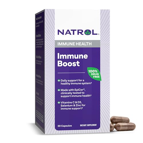 Algopix Similar Product 3 - Natrol Immune Boost Capsules Immune