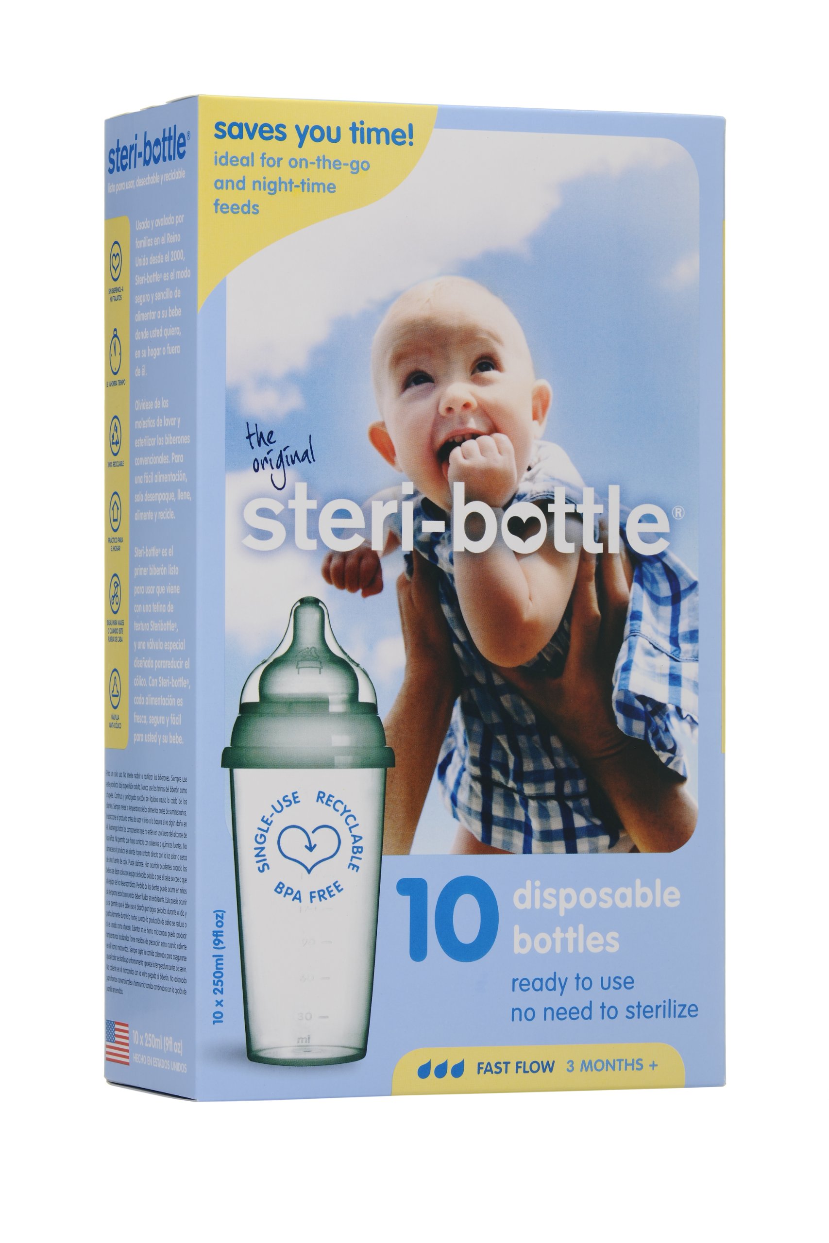 Algopix Similar Product 6 - Steribottle Ready to Use Disposable