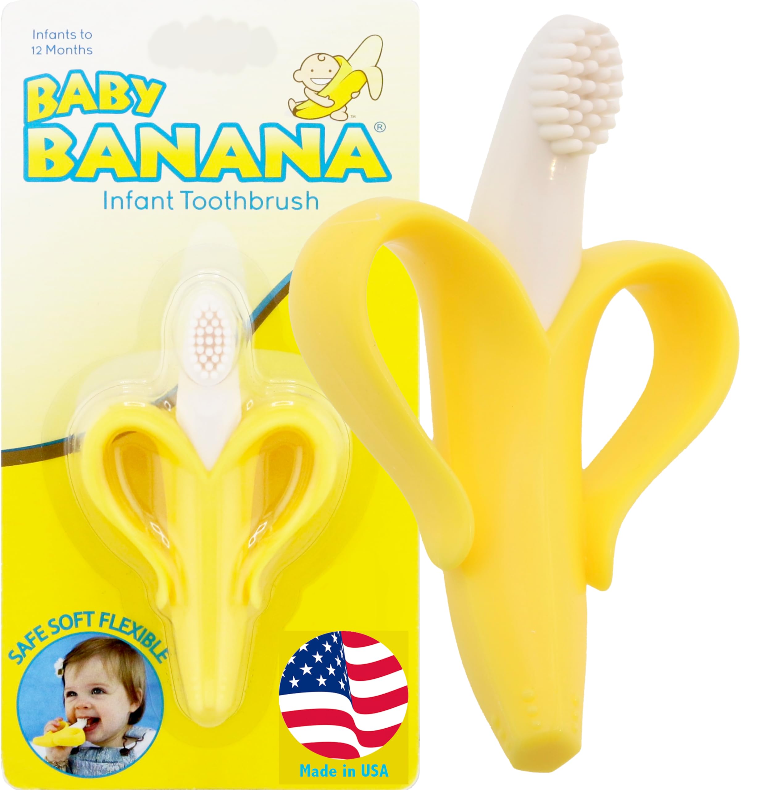 Algopix Similar Product 16 - Baby Banana The Original Banana Brush